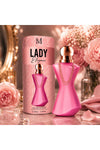 Lady Elegance Women's Perfume 100ml, Floral, Fruity and Velvety Aroma