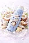 Cocooned shower gel