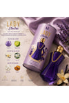 Lady Electric Women's Perfume 100ml, Floral, Fresh and Velvety Aroma