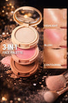 paleta make-up 3 in 1